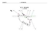 2021比亚迪D1电路图 第3 节 整 车线束图