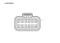 2023蔚来ES6电路图-FR05 前门外把手-右 