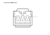 2023蔚来ES6电路图-MAIN611 60W USB充电口-XRBOX 