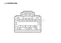 2023蔚来ES6电路图-PS103 座椅控制模块-乘客座 