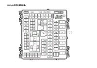 2023蔚来ES6电路图-MAIN42 仪表台保险丝盒 