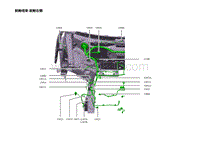 2023蔚来ES6电路图-前舱线束-前舱右侧