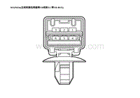 2023蔚来ES6电路图-MAIN634 主线束接后排座椅VR线束X1-带XR BOX 