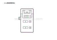 2023蔚来ES6电路图-PS111 乘客座椅靠背电机 