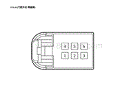 2023蔚来ES6电路图-TFL05 门控开关-驾驶侧 