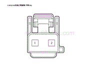 2023蔚来ES6电路图-CS03 USB充电口驾驶侧-不带XR 