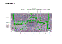 2023蔚来ES6电路图-主线束-第二排座椅下方