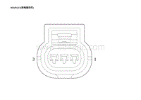 2023蔚来ES6电路图-MAIN213 充电指示灯 