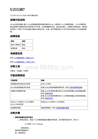 2023蔚来ES6 VCU故障诊断 U215387