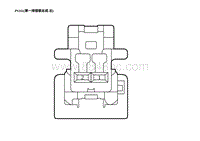 2023蔚来ES6电路图-PS161 第一排插锁总成-右 