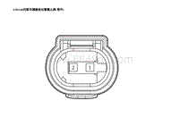 2023蔚来ES6电路图-UH114 内部冷凝器进出管截止阀-常开 