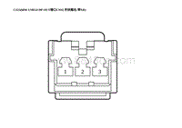 2023蔚来ES6电路图-CS25 60W USB3.0 DP-OUT接口CNSL手扶箱右-带XR 