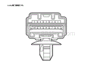 2023蔚来ES6电路图-LG05 尾门侧尾灯-中 