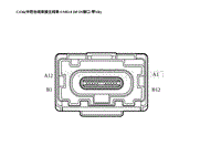 2023蔚来ES6电路图-CS36 中控台线束接主线束-USB3.0 DP IN接口-带XR 