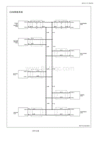 2018福田拓陆者 电路图-2.13 CAN网络系统