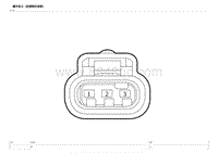 2023比亚迪D1电路图 连接器端子定义（后保险杠线束）