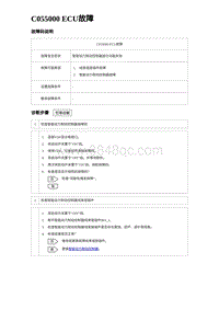 2023比亚迪D1故障诊断 C055000 ECU故障