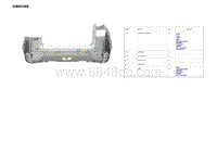 2023比亚迪D1电路图 后保险杠线束
