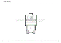 2023比亚迪D1电路图 连接器YaK27 A 