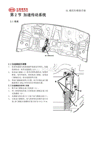 2019比亚迪e2 底盘维修手册-加速传动