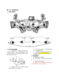 2019年比亚迪e1底盘维修手册-半轴系统