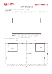 2019年比亚迪e1前照灯调光指导规范