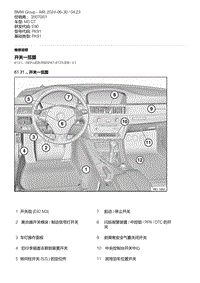 E90底盘M3 GT 2-开关一览图