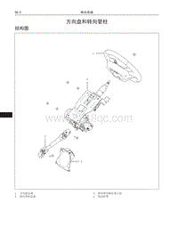 2016哈弗H2维修 01 方向盘和转向管柱