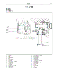 2016哈弗H2维修 02 CT07分动器