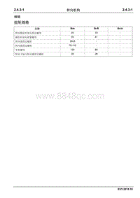 2019睿行EM80维修手册 2.4.3 转向机构