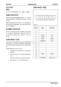 2016 睿行S50维修手册 车载网络系统