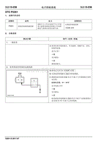 2017睿行S50T维修手册 DTC P2261