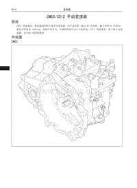 2016哈弗H2维修 01 CM52 CS12 手动变速器 简述