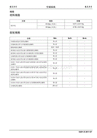 2017睿行S50T维修手册 规格