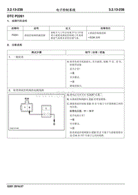 2016 睿行S50维修手册 DTC P2261