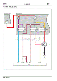 2016 睿行S50电路图 3.1.4冷却系统