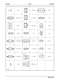 2019睿行EM80电路图 6.1.2符号