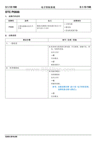 2016睿行M70维修手册 DTC P0688