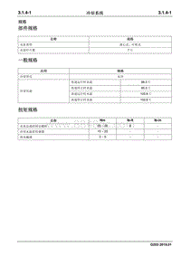 2019睿行M70维修手册 冷却系统