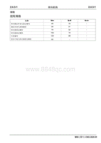 2020睿行M80维修手册CNG- 2.4.3 转向机构