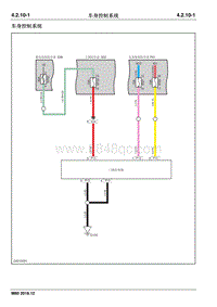 2019睿行M80电路图 4.2.10车身控制系统