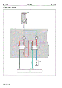 2019睿行M80电路图 4.1.1空调系统