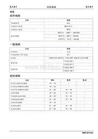 2019睿行M80维修手册 3.1.4冷却系统