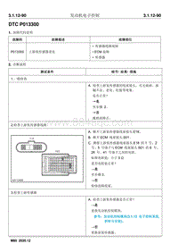 2020睿行M80维修手册 DTC P013300