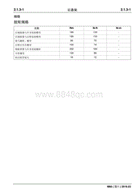 2019睿行M60维修手册 2.1.3 后悬架