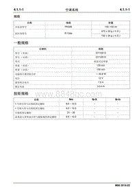 2019睿行M80维修手册 规格