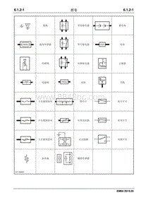 2019睿行EM60电路图 6.1.2符号