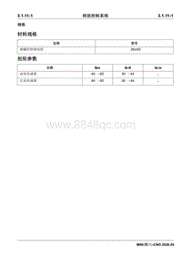 2020睿行M80维修手册CNG- 3.1.11 排放控制系统