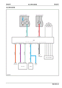 2020睿行S50电路图 2.4.2 动力转向系统