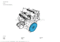 2019风神AX7 A15T发动机 飞轮总成